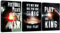 Artscope 3 Teilig Abstract Leinwandbilder mit Sport und Leidenschaft Motiv Kunstdruck - Moderne Wandbild für Badezimmer Wohnzimmer Wanddekoration - 30 x 40 cm