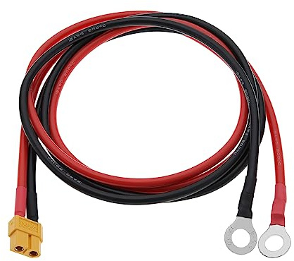 Create idea XT60 auf O Ring Terminal Kabel XT60 Buchse auf O-Ring Stecker Kabel XT60 auf O Ring Verbindungsdraht Zubehör für Fernbedienung Flugzeug Spielzeug Autos FPV Drohne