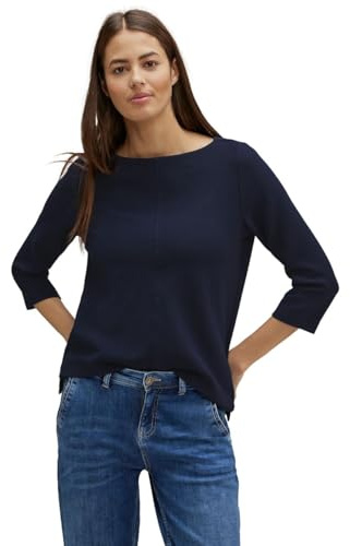 Damen Feines Struktur Shirt