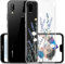 POUHYE Hülle für Huawei P20 Lite Handyhülle, Klare Flexible Silikon Stoßfest Cover, 1,5 mm Dicke Stoßdämpfung Huawei P20 Lite Schutzhülle [Nicht-Vergilbung] [Anti Slip] [Anti Scratch] Lavendel
