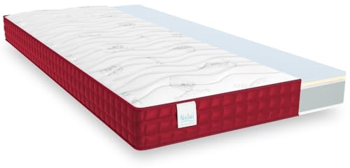 Don Pension - viskoelastische Matratze mit Aloe Vera, Mulhacén 90 x 190 cm, mit Stretchgewebe und 3D-Seite, Höhe 15/16 cm, mittlere bis hohe Festigkeit, ideal Ausziehbett