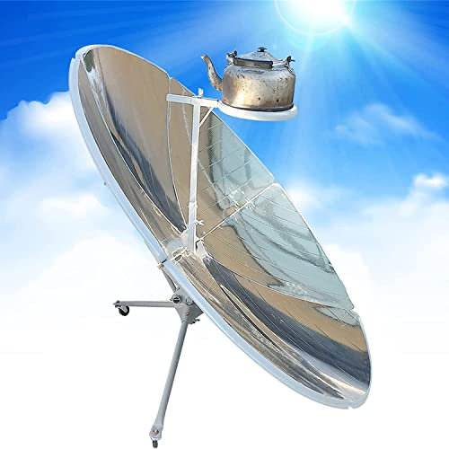 LZDOYY Forni da Esterno, Kit fornello Solare, fornello Solare parabolico Portatile da 1800 W, fornello Solare a concentrazione, Cooker for Forno Solare Portatile