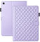 Vaitasy Custodia per Lenovo Tab M10 Plus 3rd Gen 10.6 Pollici 2022 TB-125F/128F Business Pelle PU Tablet Cover per M10 Plus 3rd Gen con Portafolio Supporto Funzione Viola