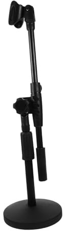 COSMEVIVI Support Microphone Réglable Telescopique Pour Bureau Avec Clip Accessoire Pratique Pour Enregistrement Et Streaming
