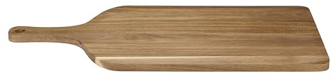 alpina Wooden Chopping Board - Serving Plate and Wooden Board Kitchen - Chopping Board Wood 57 x 30 cm - Cheese Board and Serving Board for Tapas - Wooden Chopping Board Robust and Stylish