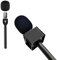 Support magnétique pour DJI Mic Mini/1/2 / Rode Wireless GO II Poignée Drapeau Interview Lavalier Sans Fil Microphone Adaptateur Support de Poche pour Hollyland Lark M1/C1/150/Synco G1/A2