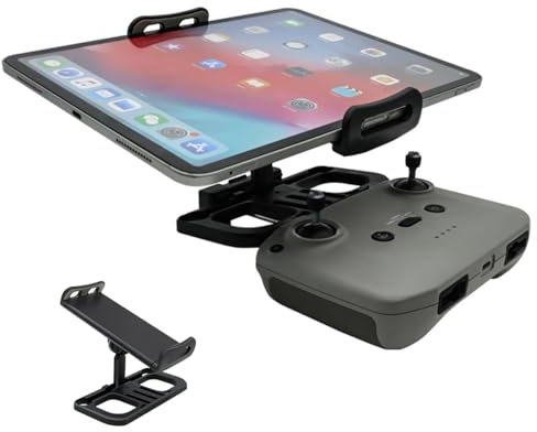 Support de tablette pour drone pour contrôleurs DJI – Support réglable de 11,9 à 32,8 cm compatible avec les télécommandes Mavic 2/Zoom/Pro Mini 2/2S/SE, Air 2/2S, Pro/Spark/ZINO/X8SE Series
