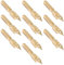 eMagTech 10pcs 0.8mm Line Width Pen Nib 304 Stainless Steel Fountain Pen Nib Suitable for Drawing Writing Gold