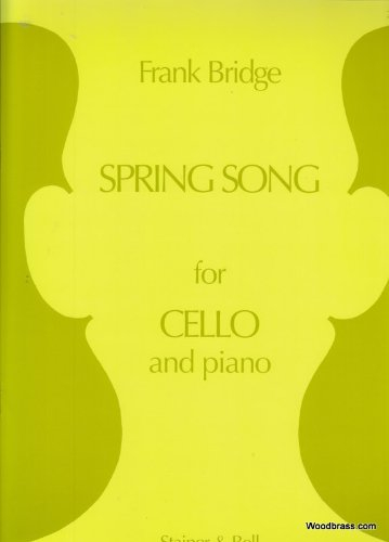 STAINER AND BELL BRIDGE F. - SPRING SONG - VIOLONCELLE ET PIANO
