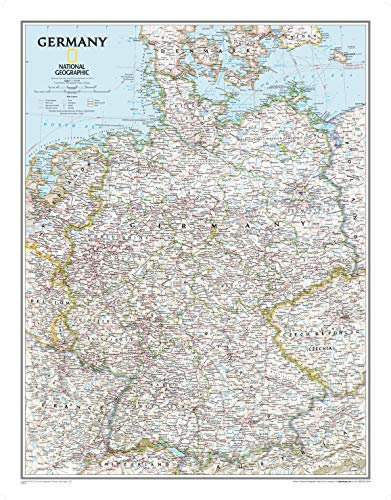 Deutschland: 1:1375000, laminiert: Wall Maps Countries & Regions (Country & Region Maps)