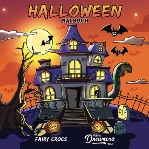 Halloween Malbuch: Für Kinder im Alter von 4-8, 9-12 (Malbücher für Kinder, Band 15)