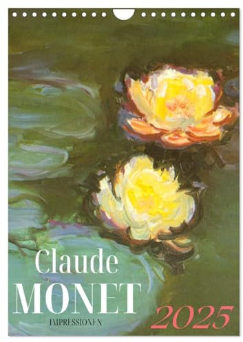 Claude Monet Impressionen (Wandkalender 2025 DIN A4 hoch), CALVENDO Monatskalender