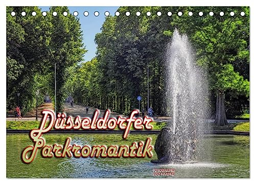 Düsseldorfer Parklandschaften (Tischkalender 2026 DIN A5 quer), CALVENDO Monatskalender: Bezaubernde Impressionen aus Düsseldorfer Parks (CALVENDO Orte)