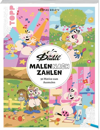 DIDDL – Malen nach Zahlen: 30 Motive zum Ausmalen (Diddl is back!)