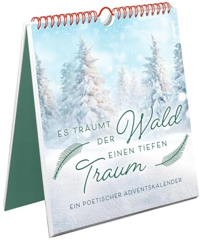 Es träumt der Wald einen tiefen Traum: Ein poetischer Adventskalender