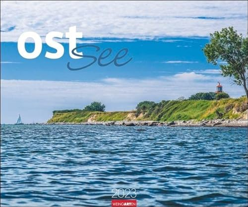 Ostsee Kalender 2023. Reise-Kalender mit 12 atemberaubenden Fotografien deutscher Ostsee-Landschaften. Großer Wandkalender 2023 XXL. 55x46 cm. Querformat.