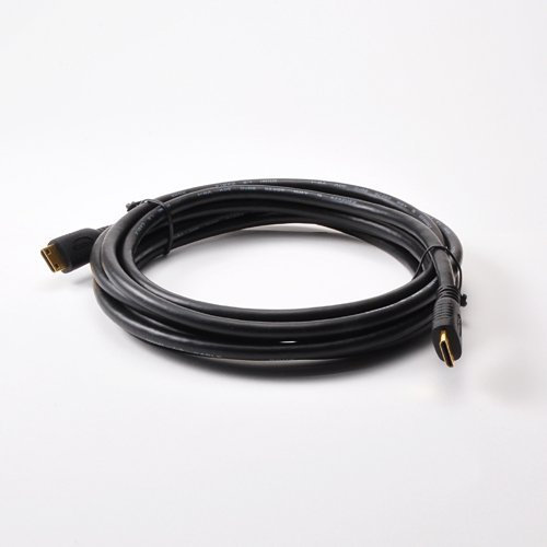 Cavo professionale da mini HDMI a HDMI per fotocamera Canon EOS Rebel T4i (4,6 metri/tipo A a C), colore: nero
