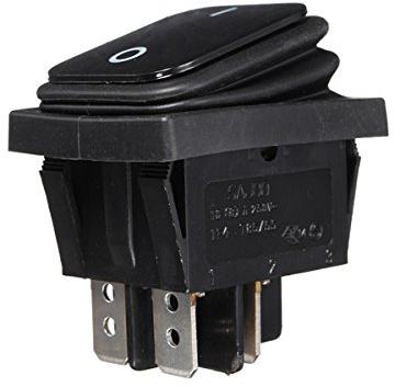 EsportsMJJ Wa2P-30 Wippschalter Wasserdichter Schalter EIN-Aus Schalter