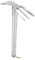 Fdit Acier Mini Rake en Caoutchouc Poignée Courte Griffe Cultivateur Outil De Jardin en Plein Air pour Desserrer Sol Désherber Creuser