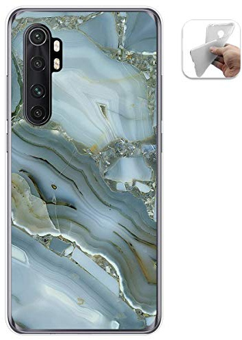 Tumundosmartphone Hülle Gel TPU Case Für Xiaomi Mi Note 10 Lite Design Muster - Marmor 09