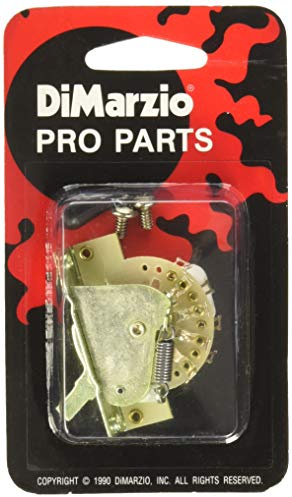 DiMarzio EP1115 3-Wege Schalter CRL Style für Tele E-Gitarren, inkl. weiße und schwarze Knöpfe