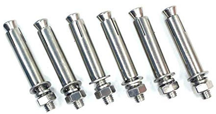 Bulloni ad espansione in acciaio inossidabile 304 / M6MM8M10MM12 M6 * 120/10 pezzi-M6 * 60/10 pezzi/