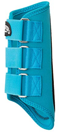 Weaver Leather Unisex-Erwachsene LG Schienenschiene, Türkis Splint Boots, Large