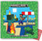 Minecraft Calendar 2026 Square Wall Calendar Gaming Gift Present with Free Organising Stickers Included