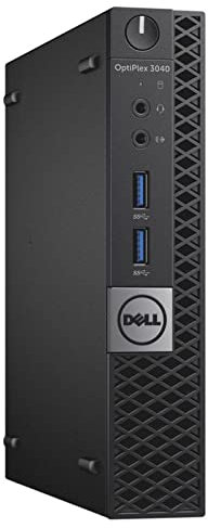 Dell Mini PC OptiPlex 3040 Micro i3-6100T RAM 8GB SSD 240GB HDMI Windows 10 (Renewed)