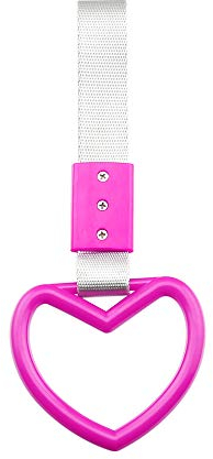 Benkeg Tsurikawa Ring Herz JDM Zug Bus Griff Handschlaufe Drift Charm Strap Drift