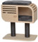 Ebi, Kratzbaum Atlas 60, 57,5 x 30 x 63,5 cm, Beige/Anthrazit, Kratzbaum, Beige/Anthrazit, Katze