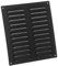 Steinberg14 Griglia di Ventilazione Rettangolare 260x280 mm - Griglie di Aerazione in Metallo Antracite - Serranda di Scarico dell'aria con Zanzariera - Copri Bocchetta Interna a Parete e a Soffitto