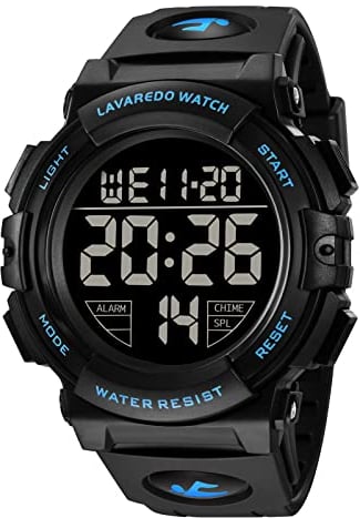 A ALPS Klassische Uhr L6606Man-Blue-BQMS