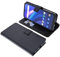 foto-kontor Custodia a libro compatibile con Cubot P80 cover di colore nero