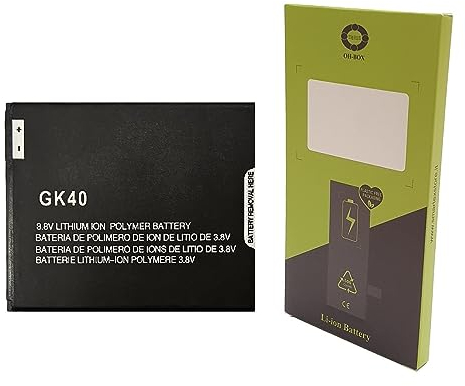 OH-BOX® Batteria compatibile con Motorola GK40 Moto E3, Moto E4, Moto G4 Play, Moto G5