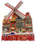 3D Windmühle Stil Amsterdam Holland Kühlschrank Magnet Reise Souvenir Kühlschrank Dekoration Magnet Aufkleber Handwerk