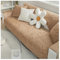 KemNet Sofabezug Ecksofa Samt, 1 2 3 4 sitzer Samt Sofabezug, Sofa überzug Ecksofa Pets Dog Couch überzug Anti-rutsch Sofa sofaschoner, Waschbar Sofaschutz, Grey, 90×160cm