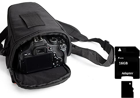 K-S-Trade Qualitativ & Innovativ Schultertasche Für Fujifilm X-S20 Colt Kameratasche Für Systemkameras DSLR DSLM SLR, Bridge Etc., + 16GB