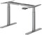MAIDeSITe EL2 Pro Art Höhenverstellbarer Schreibtisch Gestell, Ovaler Beindesign Elektrisch höhenverstellbares Tischgestell Dualmotor Traglast 180kg mit 4 Memory-Steuerung und Kollisionschutz Funktion