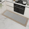 SIXHOME 50 * 240 Küchenteppich Waschbar Sisaloptik Gewebte Teppich Küche rutschfest Saugfähig Teppich Läufer Braun
