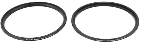 Adattatore per Anello Filtro Magnetico Convertitore per Anello Filtro per Obiettivo Fotocamera in Lega di Alluminio da 77 Mm per Modifiche Rapide del Filtro Fotografia