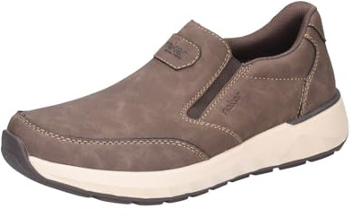 Rieker 11550-45 Herren Slipper Synthetik grau grau