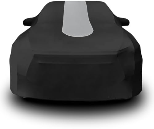 WinPower Interior Cubierta de Coche Completa 4.76-5.10M SUV Transpirable Estirable Elasticidad Protección Antipolvo Antiarañazos para Garaje Exposición de Coches, 1 Pieza