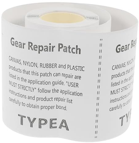 VICASKY Transparent Tpu Repair Tape for Tent Raincoat Patch Self-adhesive Inflatable Patch Kit Clothes Repair Tape for Outdoor Hiking and Rain Gear