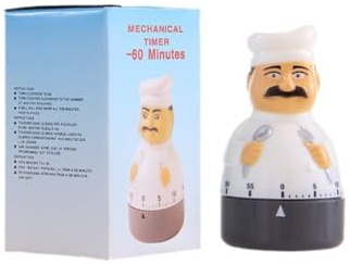 Vonmerie 1 minuteur à œufs mécanique, minuteur de cuisine, minuteur de cuisine