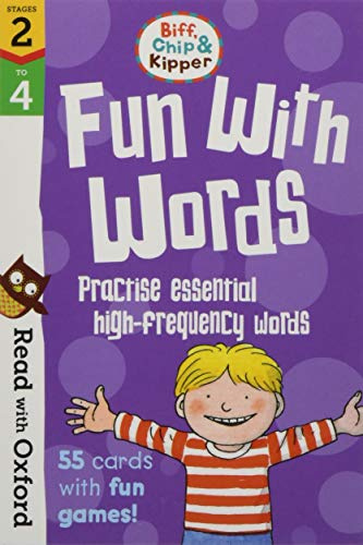 Read with Oxford: Stages 2-4: Biff, Chip and Kipper: Fun With Words Flashcards