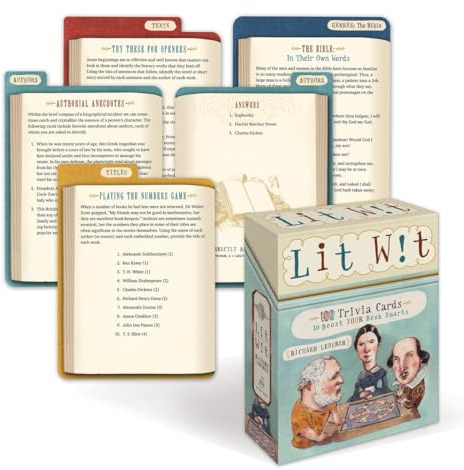 Lit Wit Deck: 100 Trivia Cards to Boost Your Book Smarts