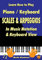 Learn How to Play Piano / Keyboard Scales & Arpeggios: In Music Notation & Keyboard View