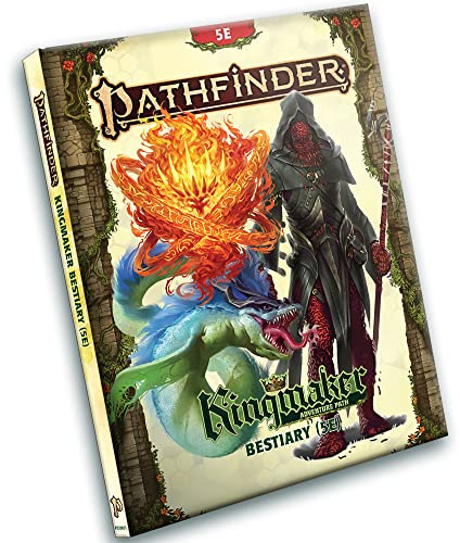 Pathfinder Kingmaker Bestiary (Fifth Edition): Bestiary; Adventure Path (Fifth Edition Rulebooks) | 275+ Monsters & NPCs Fifth Edition Compatible Tabletop RPG