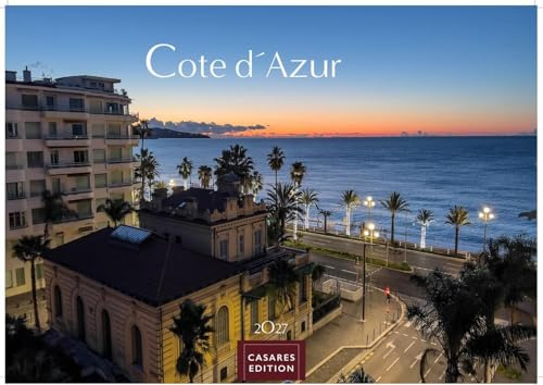 Cote dÁzur Kalender 2027 – Wandkalender | Fotokalender Frankreich 24x35cm - Atemberaubende Bilder der Côte d’Azur, Nizza, Cannes,unberührte Natur der französische Riviera